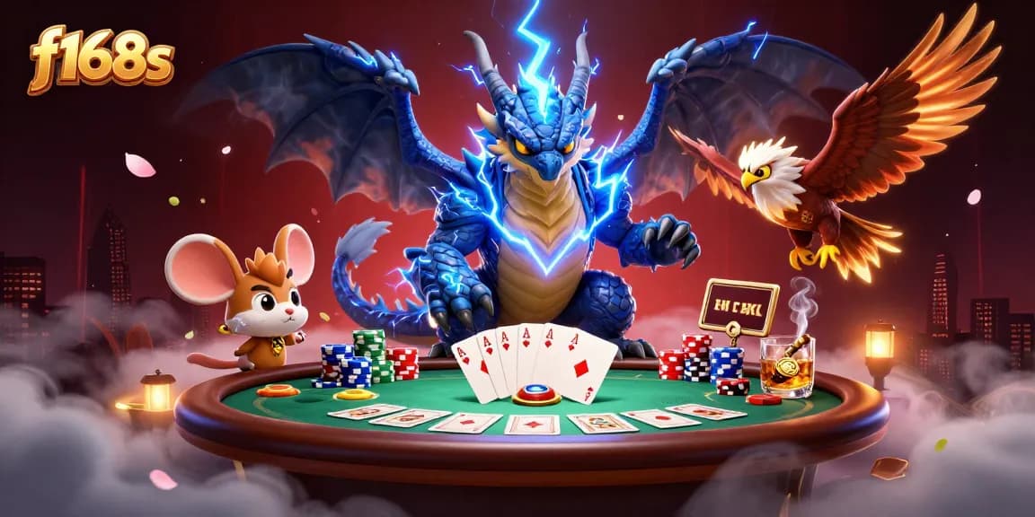 Engage with f168s thrilling online casino action featuring vibrant gaming elements and cartoon characters.