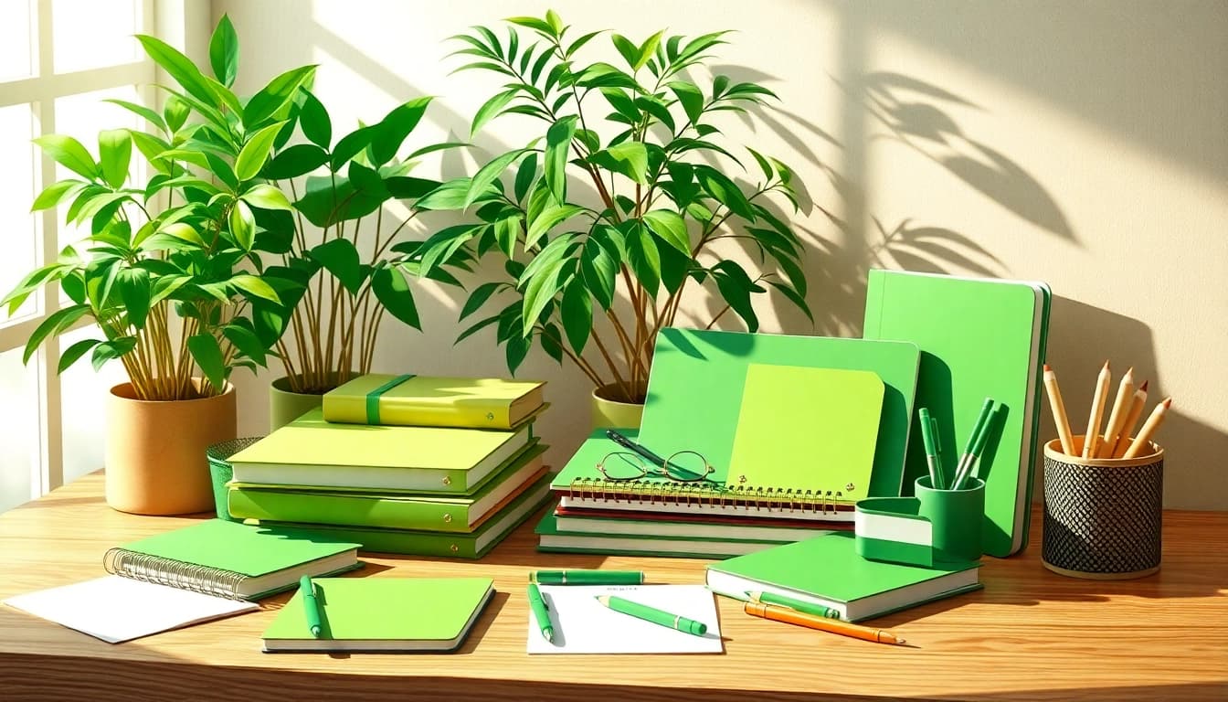 Discover 7 Essential Green Stationery Items for Eco-Friendly Living