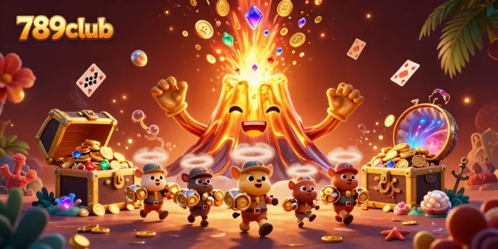 Experience thrilling wins at 789club with a vibrant casino adventure of gold and treasure.