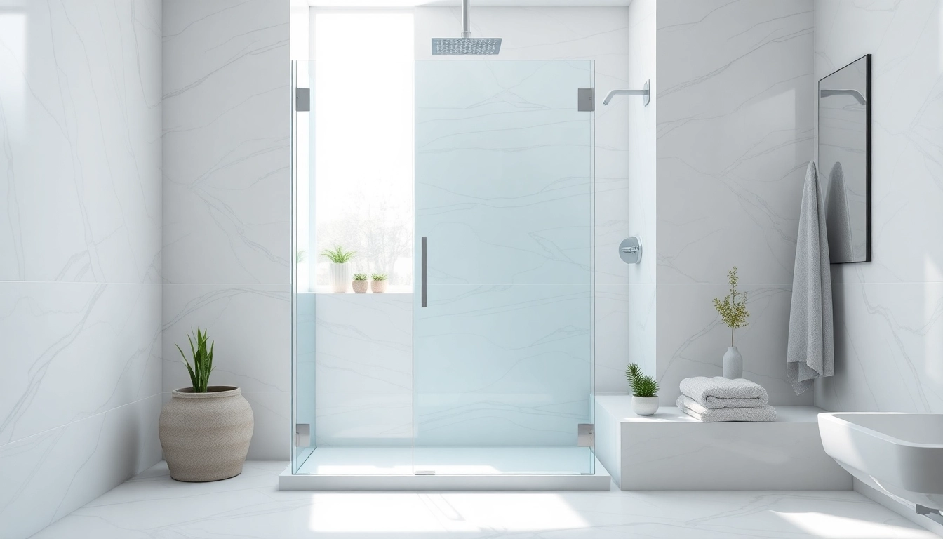 Explore a modern shower uk design featuring sleek glass and elegant decor.