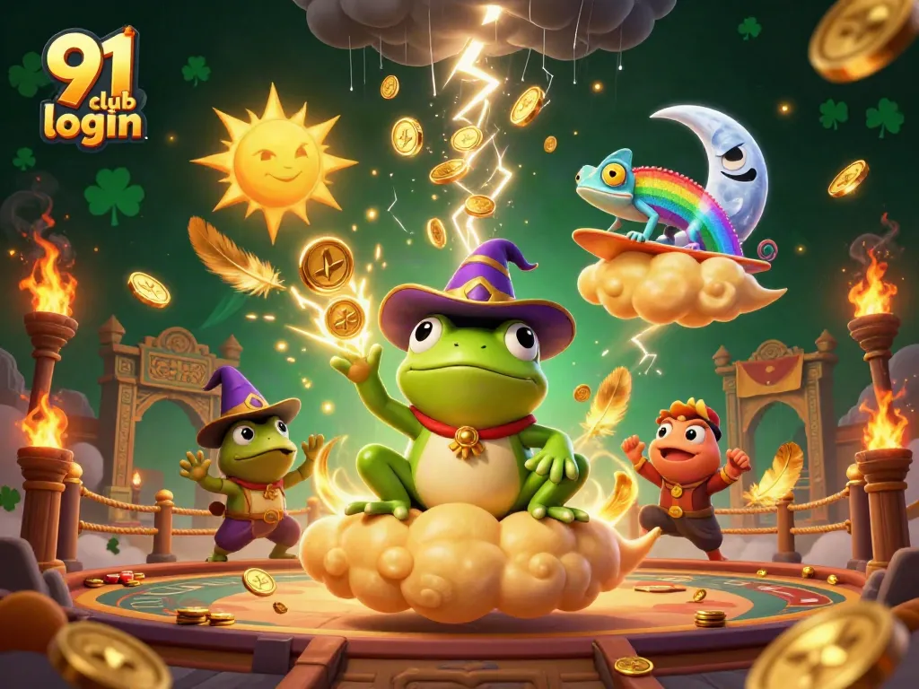 Engage in thrilling gameplay on 91 club login with dynamic characters and casino elements.