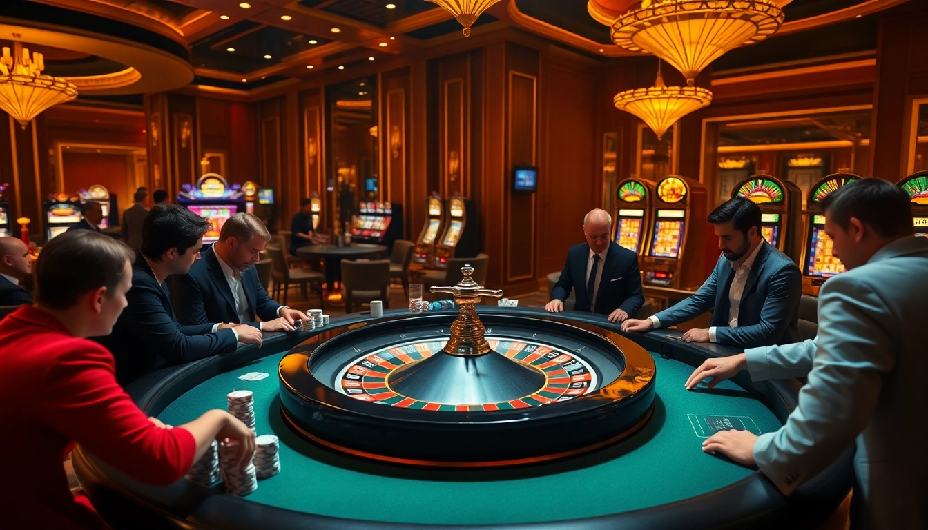 Experience excitement at tk88 casino with vibrant gameplay and professional gamblers.