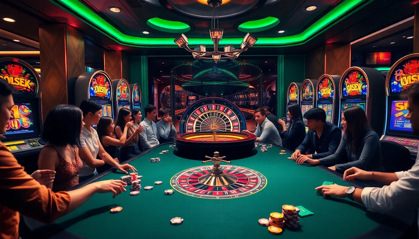 Experience exciting gaming at SAO BET with vibrant casino tables and thrilling gameplay.