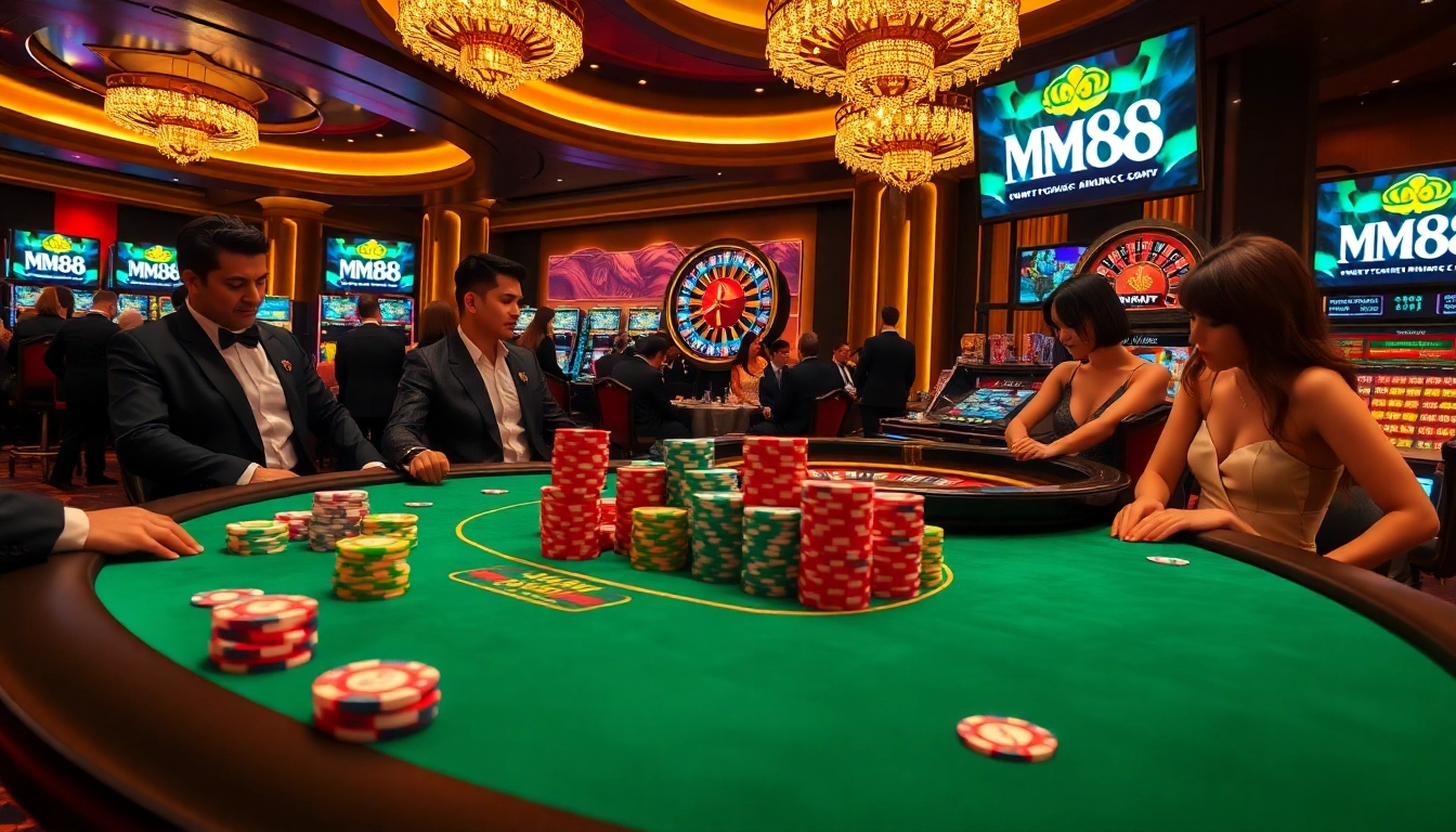 Join the excitement at https://mm88.london/ with vibrant casino games and thrilling poker action.