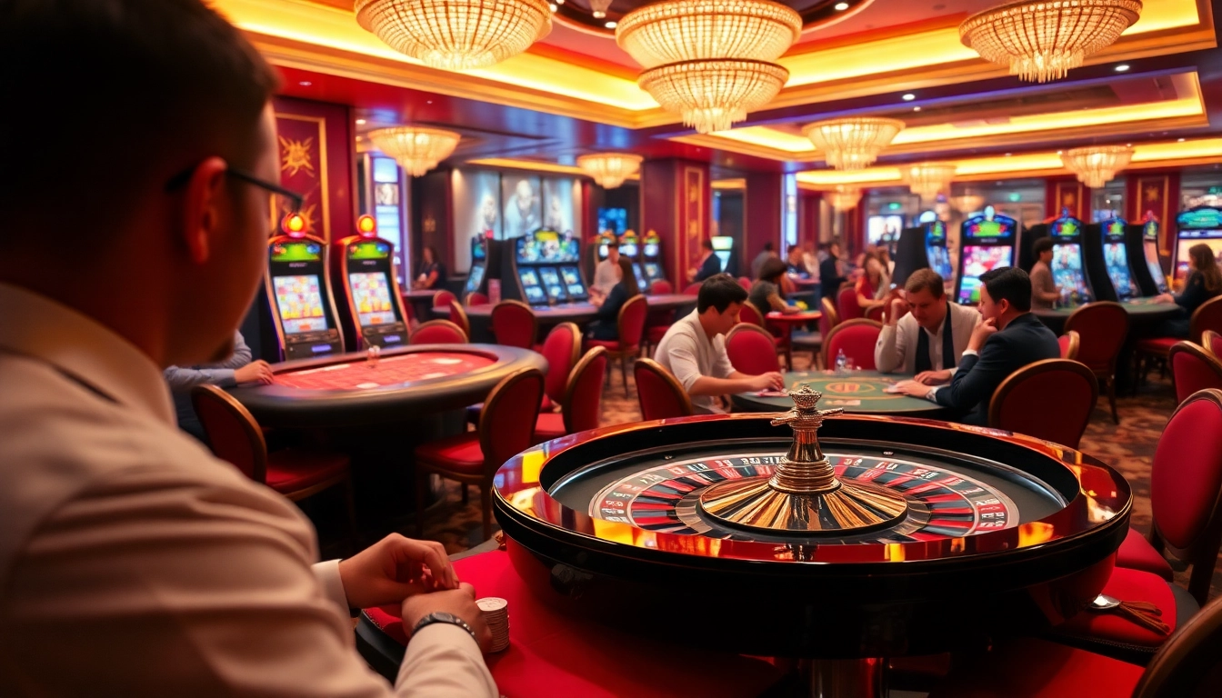 Experience the vibrant excitement of GG 88 with high-stakes poker and luxurious gaming tables.