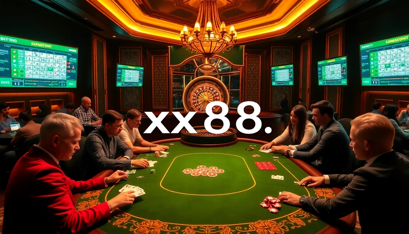 Experience thrilling gambling at https://xx88.today/ with vibrant poker games and exciting casino elements.