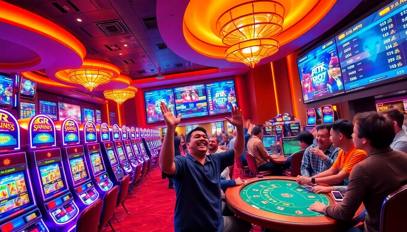 Experience the vibrant gaming atmosphere at http://hm88.blue/, where excitement meets luxury in an engaging casino setting.
