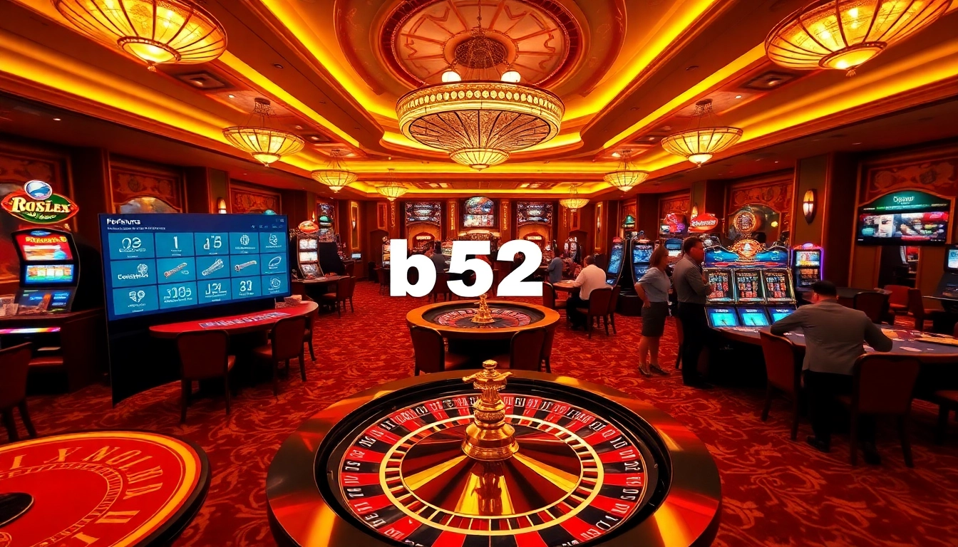 Experience thrilling games at https://b52club.forum/ with vibrant casino tables and dynamic action.