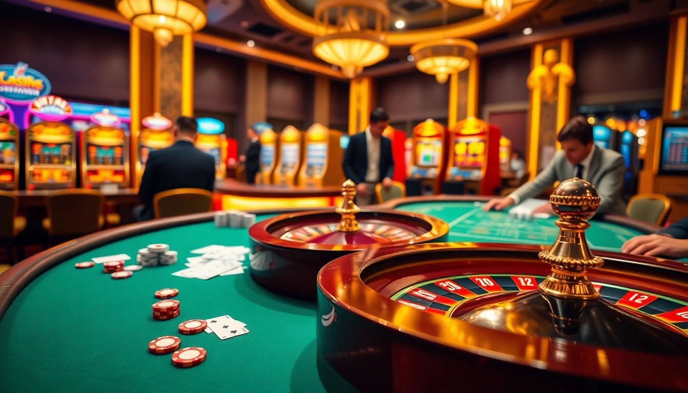 Experience thrilling gameplay at https://hm88.studio/ with poker night action and vibrant casino atmosphere.