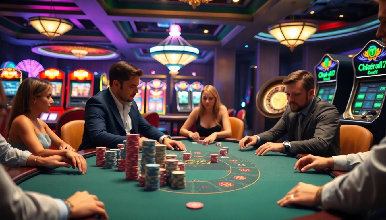 Experience high-stakes action at abc8’s luxury casino with poker and slot games.
