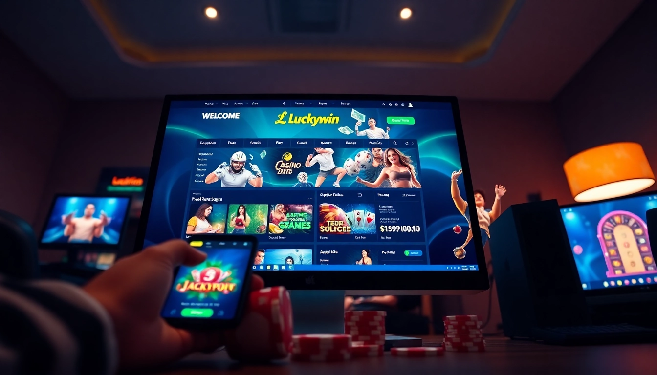 Experience the excitement of Luckywin, a trusted online gambling platform offering diverse gaming options and promotions.