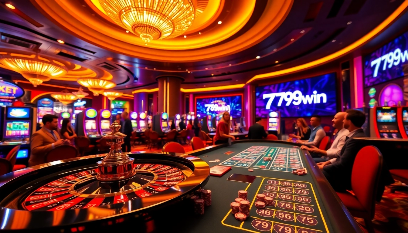 Experience the thrill of winning at 789win with exciting casino games like roulette and slot machines.