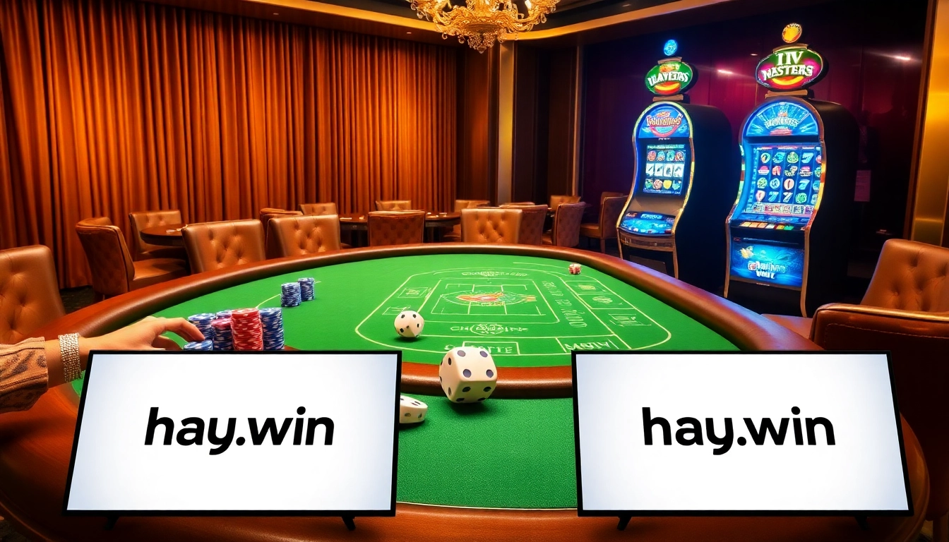 Win big at hay.win with exciting poker chips and a vibrant casino atmosphere.