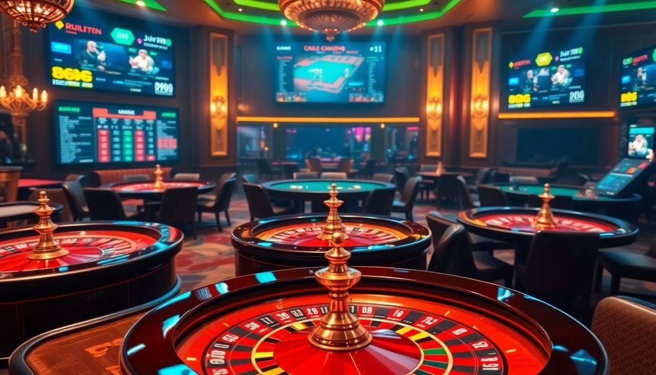 Engage with thrilling online games at https://jun88pl.com/ featuring poker chips and lavish casino tables.
